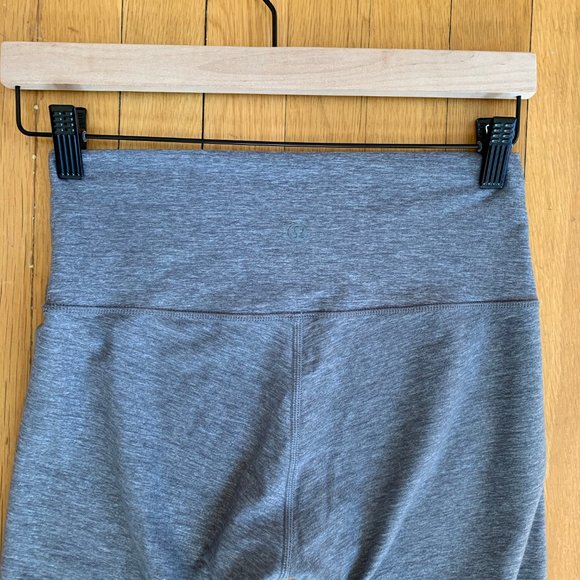 Lululemon Heather Gray High Times Legging Size 6 - Picture 4 of 5
